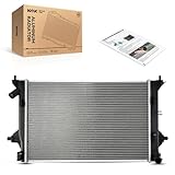 KAX CU13609 Car Engine Radiator, Compatible with 2016-2017 Elantra 2.0L, 2018-2020 Elantra GT 2.0L