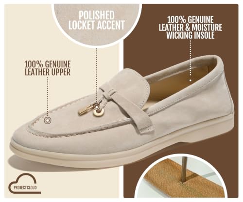 Genuine Leather Loafers Moccasins