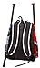 Athletico Baseball Bat Bag - Backpack for Baseball, T-Ball & Softball Equipment & Gear for Youth and Adults | Holds Bat, Helmet, Glove, Shoes | Separate Shoe Compartment, Fence Hook (Black)