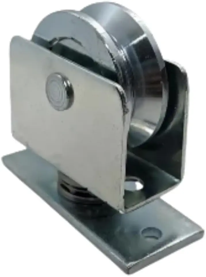 Roldana Reforçada Giratória Para Portão 2 Polegadas Em V - 1 Unidade