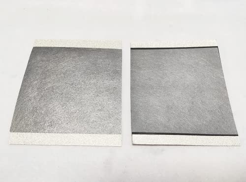 Matriz de electrodos hidrofóbica e hidrofílica de papel de carbono personalizable de 10x10 cm 4