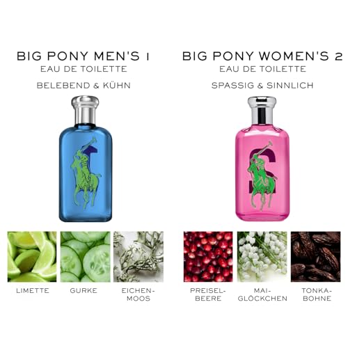 Ralph Lauren, Big Pony Collection 1Blue EDT Spray 100 ml, Negro, holzig – Ansicht 3