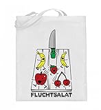 trendy Jutebeutel mit extra langen Henkeln (70 cm) in Universalgröße (38x42 cm), befördert all dein Hab & Gut durch den Alltag