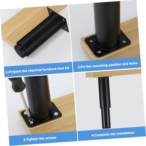 Patas ajustables para mesas y camas que evitan balanceos 3