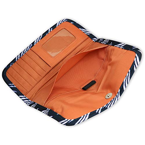 Kavu Mondo Spender Trifold Wallet Travel Clutch-Evening Tide #TOP3