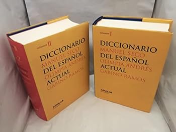 Hardcover OBRA COMPLETA DICCIONARIO ACTUAL DEL ESPAÑOL 2 TOMOS Book