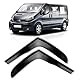 Opaltool Auto Windabweiser passend für Renault Trafic 2014-2024, Regenschutz zum Aufkleben für Fenster