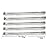 Nexgrill 720-0025 Barbecue Grill Replacement Kit - 5 Stainless Burners, 5 Heat Shields and Porcelain Cast Cooking Grill Grates