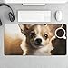 Cute Chihuahua Desk Mat Non-Slip Laptop Writing Pad Large Keyboard Mousepad with Rubber Base 23.6