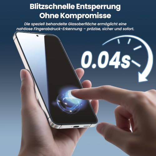 DEIN0DON Panzerglas für Samsung Galaxy S25 Ultra Auto-Montage Blasenfrei – Ansicht 3