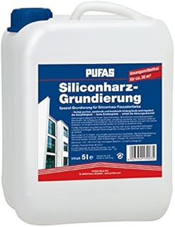 Pufas Siliconharz-Grundierung 5 L für Silikonharz-Fassadenfarbe Fassaden-Grund