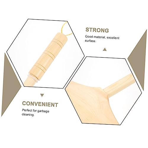 ULTECHNOVO Holzbesen mit Weichen Rosshaarborsten Robuster Bodenbesen für und Außenbereich Langlebiger Haushaltsbesen Antistatisch und Bodenschonend für Badezimmer und – Bild 5