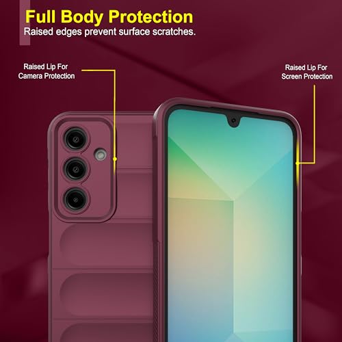 Image of Zapcase Back Case Cover for Realme C75 5G | Compatible for Realme C75 5G Back Cover | Liquid Silicon Magic Case with Camera Protection | Plum