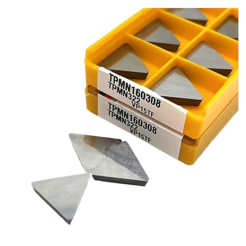 Inserto de torneado TPMN160308 de carburo de tungsteno con recubrimiento VP15TF de alta resistencia