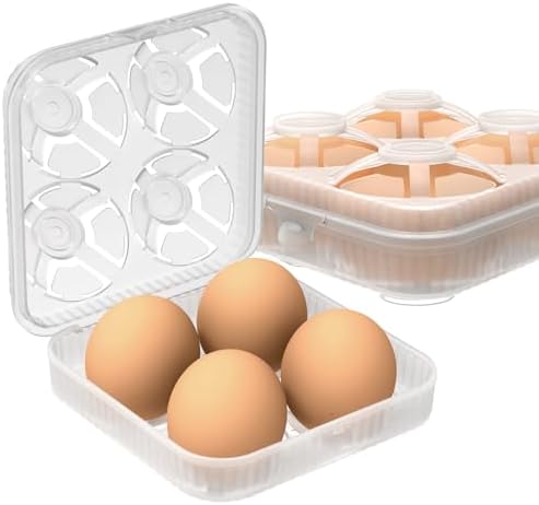 Eierbox 12 Eier Transparent - Kunststoff Aufbewahrung Transportdose