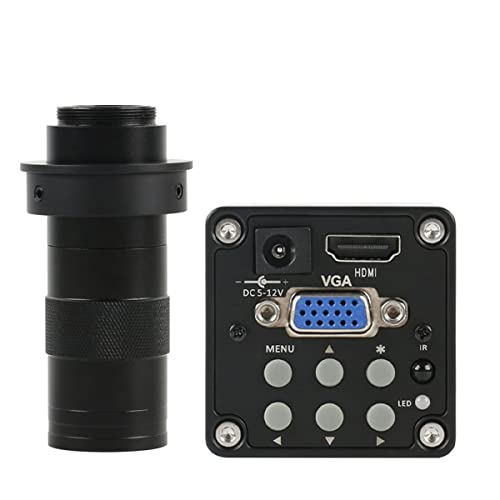 �������ώ@ 14MP 720p 60FPS HD CCD HDMI/VGA�f�W�^���J�����Y�ƃr�f�I������(130X Lens 40-ring)