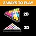 Educational Insights Kanoodle Pyramid - 3D Brain Teaser Puzzles, Single Player Brain Game, Handheld Travel Games for Kids, Challenging Logic Puzzle Games and Gifts for Kids, Teens & Adults Ages 7+