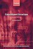 Constituent Structure (Oxford Surveys in Syntax & Morphology)