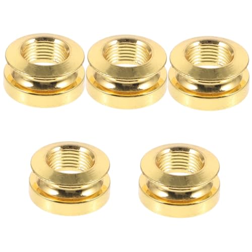 CORHAD 5pcs Acoustic Guitar Pegs Endpin Tip Guitar Strap Lock Buttons Replacement