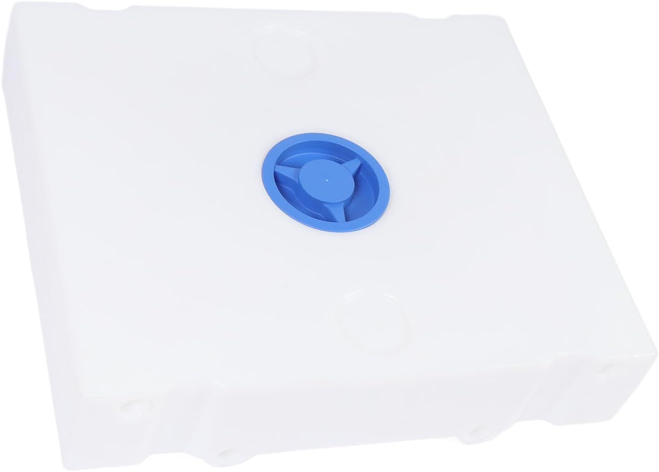 RV Water Tank, 13 Gallon Food Grade LLDPE Integrated Leakproof Temperature Water Tank, Storage with 140mm Large Mouth Inlet for RVs Trailers Outdoor