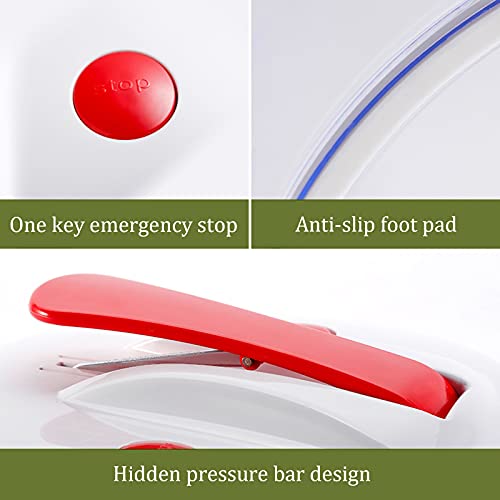 Hedtec Dryer Manual Salad Spinner, Home Salad Mixer, Vegetable Fruit And Lettuce Spinner Drain Quickly With Bowl, Colander & Built-In Draining System Kitchen #TOP2