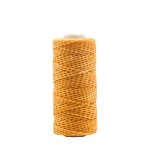 Nähgarn, Polyestergarn Nähgarn, 0,8 mm, 50 Meter Dicke, gewachstes Garn(904)