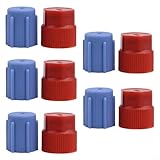 10 Dust Covers for Automotive AC Charging Ports Protects High and Low Side Service Valves