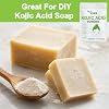 Polvo de Ácido Kójico Puro iFEiER 240g (8.47oz) para productos de cuidado de la piel y cosméticos caseros. Polvo de ácido kójico natural y orgánico a granel para sueros y jabones caseros. Soluble en agua e insoluble en aceite. 8