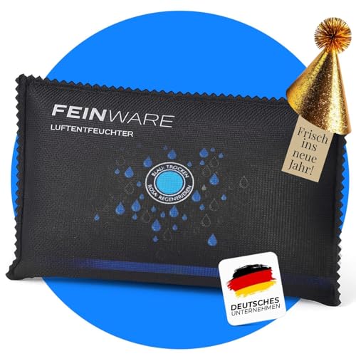 FEINWARE Auto Luftentfeuchter Kissen – wiederverwendbar mit...