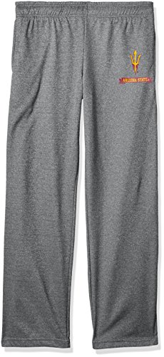 Old Varsity Brand Men's Poly Pant, Dark Heather, Large