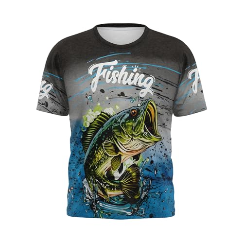 Men's T-Shirts Funny T-Shirt for Men 3D Graphic Print Tees Summer Shirts for Men Short Sleeve Casual Polyester Crew Neck Tee