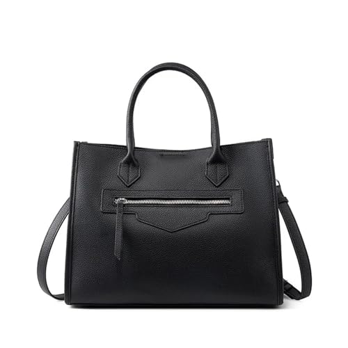 Sac à main VELORE de grande capacité en cuir véritable pour femme