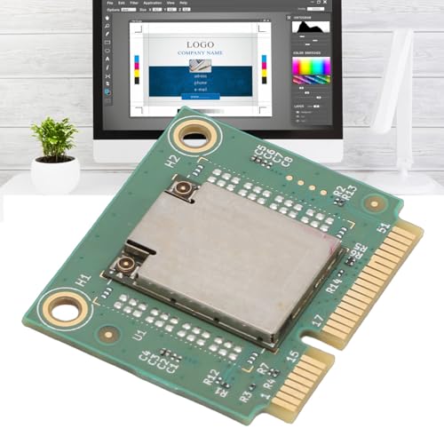 Pomya WiFi 7 Network Card, MT7925 Tri Band 5400Mbps, Bluetooth 5.3, Mini PCIe, para Windows 10/11 y Linux miniatura 7