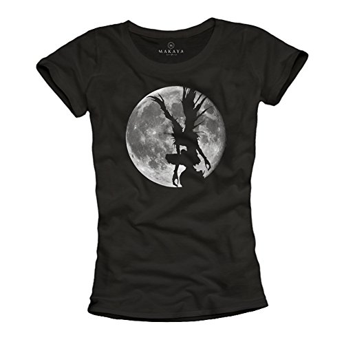 Death Note T-Shirt Damen - Shinigami schwarz S