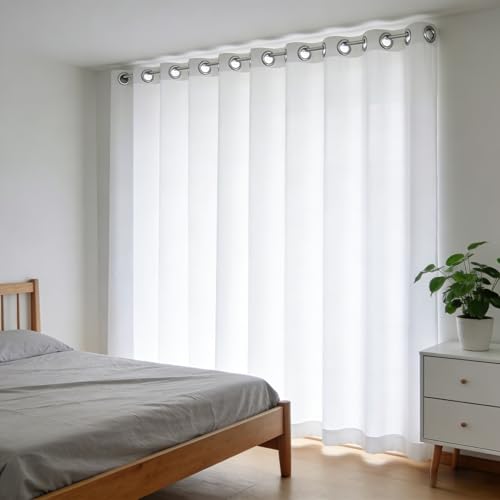 Cortina translúcida de salón modernas para iluminar tu dormitorio 2