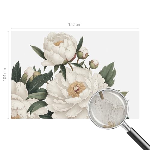 Papel de pared autoadhesivo antimanchas Tulup 152x104 cm decora sin obras salones y pasillos 5