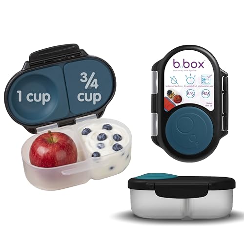 Image of b.box Snack Box, Snack Containers for Kids, Kids Lunch Box, Toddler Snacks