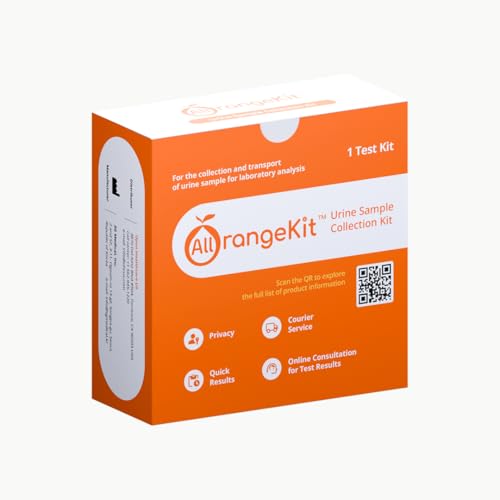 AllrangeKit 13-in-1 STI (STD) Test with At-Home Urine Sample Collection Kit Secure Mail-in Sample for CLIA Lab Testing Discreet Easy to Collect Fast Results in 1-2 Days