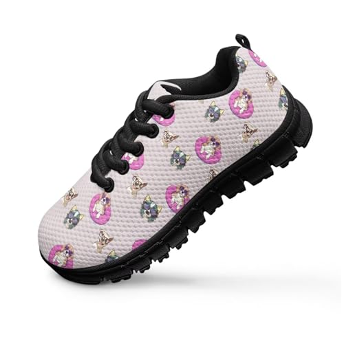 Boys Girls Mesh Tennis Shoe Non Slip Sports Running Sneakers Animal Print Sneakers Comfortable Casual Shoes US 11-52