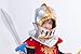 Spooktacular Creations Kids Medieval Knight Costume, Boys Renaissance Knight Costume Deluxe Set for Toddler Halloween RolePlay Themed Party (3T, 3-4 yrs)