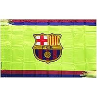 Bandera FC. Barcelona Fluor - Medidas 150 x 100 cm. - Polyester