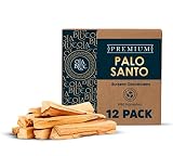 Ola Blue Palo Santo Smudging Sticks (12 Pack) from Peru Premium High-Resin Hand Picked Palo Santo St