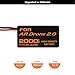 Bonacell 2 Pack Upgraded 2000mAh Lithium-Polymer Replacement Battery for Parrot AR.Drone 2.0