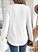SHEWIN Womens Tops Casual V Neck Lightweight Early Fall Fashion 2025 Cozy Soft Fall Outfits for Women 2025 White Small