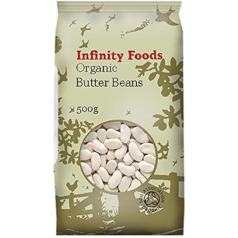 Infinity Foods Butter Beans, Organic 500g Cover