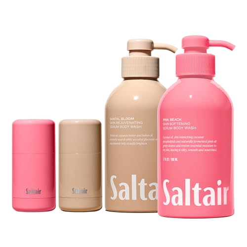 Saltair Body Care Bundle | Body Wash + Aluminum-Free Deodorant | 4-Piece image 5