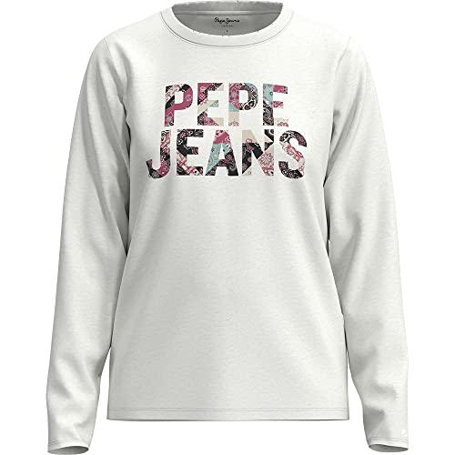 Image of Pepe Jeans Women's Luna T-Shirt, White (White), L