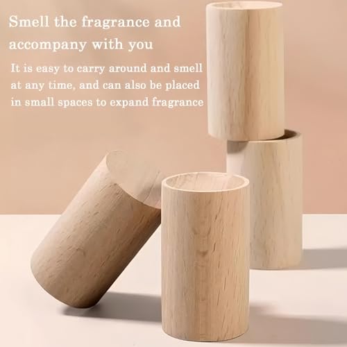 Set de 5 Difusores de Aceites Esenciales de Madera miniatura 5
