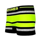 BETONES(ビトーンズ）BREATH BLACK アンダーウェア ボクサーパンツ ショート ユニセックス プレゼント BREATH BLACK-BB001 (1 YELLOW)