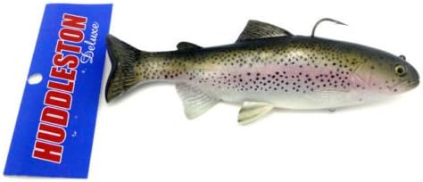 Huddleston Deluxe 8" Rainbow Trout Swimbaits (Rainbow Trout, ROF 5 w/Hook)